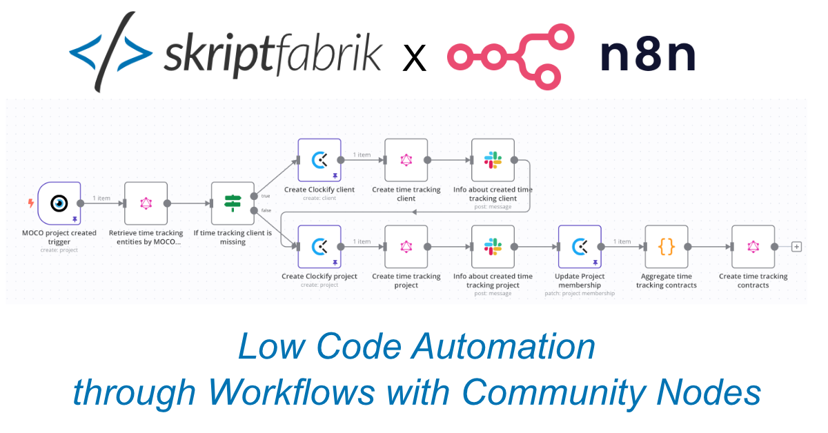 Skriptfabrik N8n Low Code Automation